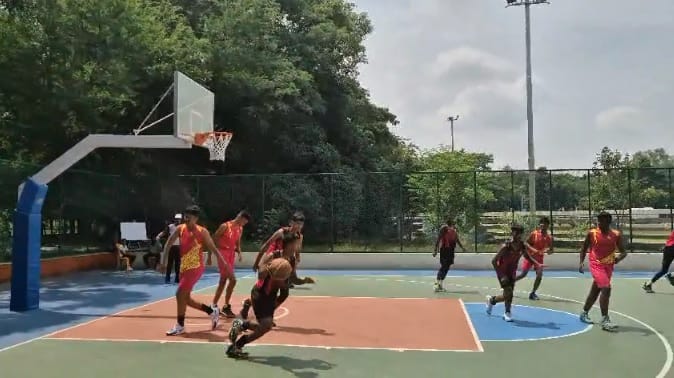 Kanpur 54th National Basketball Competition organized 402 players from 21 divisions participated