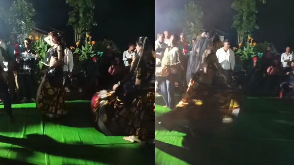 Lalitpur: Dancers dance in primary school, video goes viral, headmaster suspended