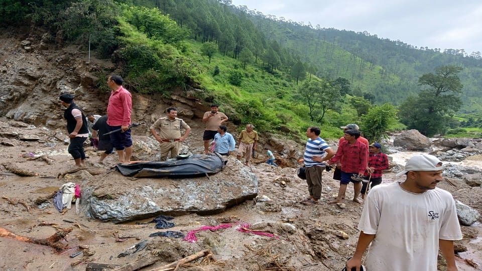 The body of Girish missing in the Paunsari disaster bageshwar was found