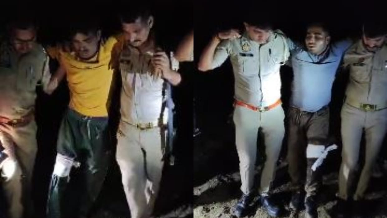Two brothers accused of robbery arrested in encounter injured by bullet in Bareilly