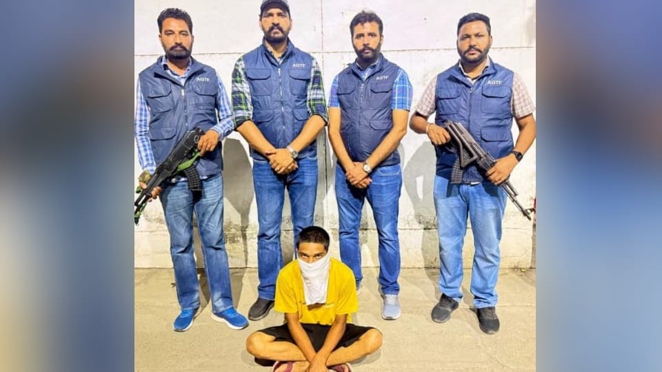 Wanted accused in firing case arrested Anti-Gangster Task Force