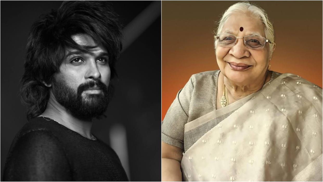 Allu Arjun Grandmother Allu Kanakaratnam Death: Actor shares post says Her love and presence will be missed
