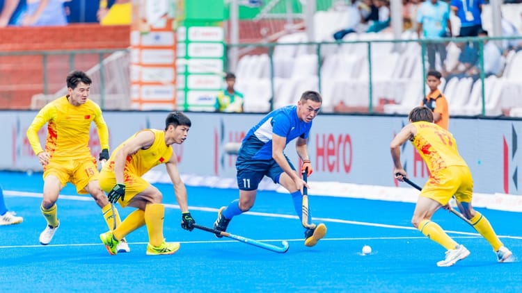 Asia Cup Hockey 2025: चीन ने कजाकिस्तान को 13-1 से रौंदा, यूआनलिन लू की हैट्रिक से धमाका