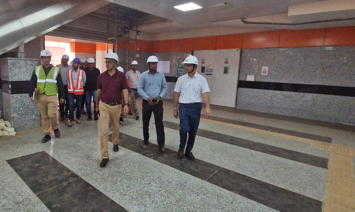 Bhopal Metro: Department busy in final preparations, Additional Chief Secretary inspected, CMRS team will arri