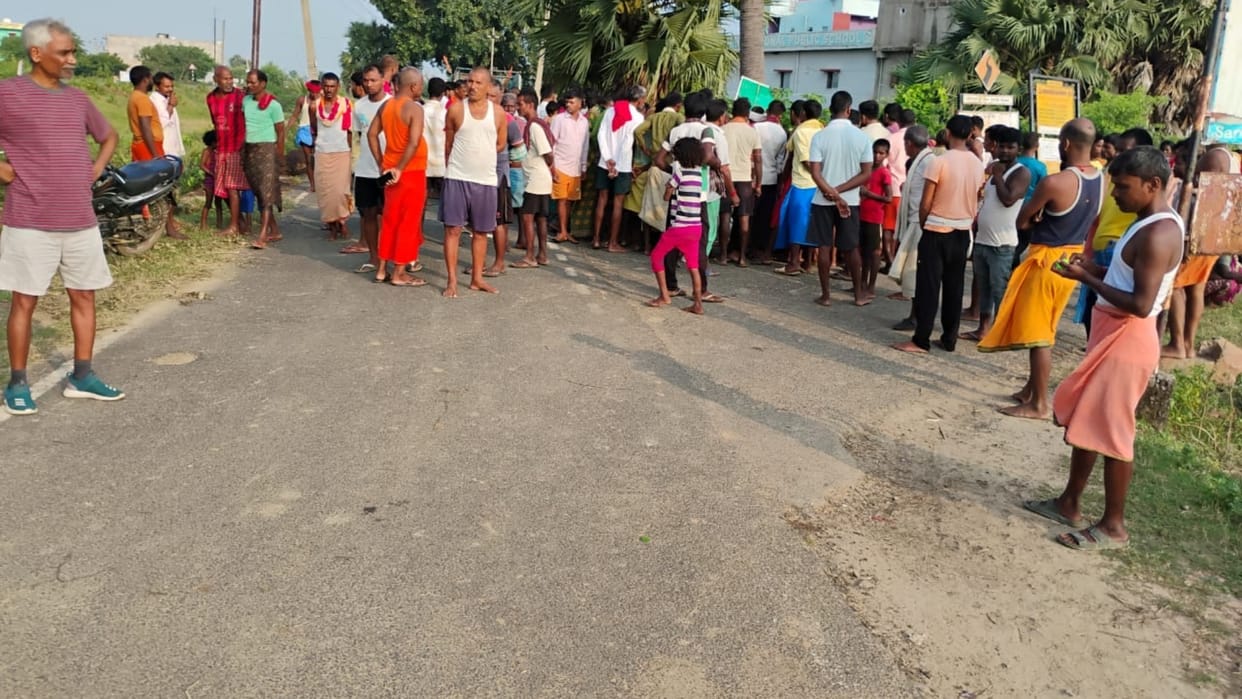 Bihar News : Five criminals shot son in front of father murder case nalanda bihar police
