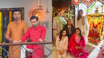 Ranbir Kapoor: करीना ने मनाया गणपति उत्सव, फेस्टिव मूड में शूटिंग पर नजर आए रणबीर कपूर; देखें वायरल वीडियो Kareena Kapoor Khan And Ranbir Kapoor Celebrate Ganpati Utsav