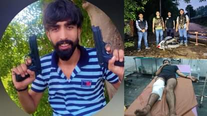 Gurugram STF arrested Sharpshooter Rohit in an encounter