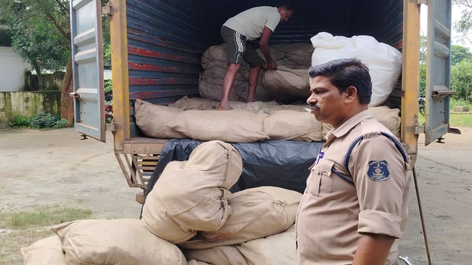Heavy fine imposed on truck owner for illegal gutkha transportation