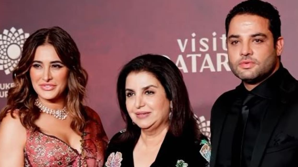 Nargis Fakhri makes first appearance with husband Tony Beig Farah Khan joins