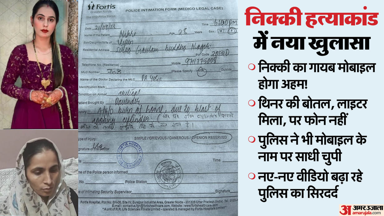 Nikki murder case New update Where is Nikki phone Sister Kanchan gave answer police silent story complicated