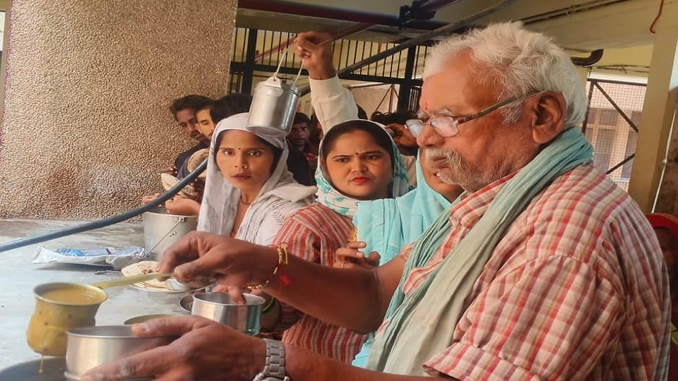 Food for patients and attendants in government hospitals