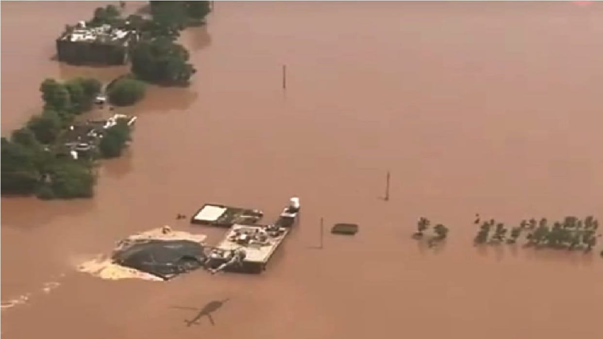 Flood in Punjab Heavy damage in border area BSF posts also submerged Rs 200 crore demanded for repairs
