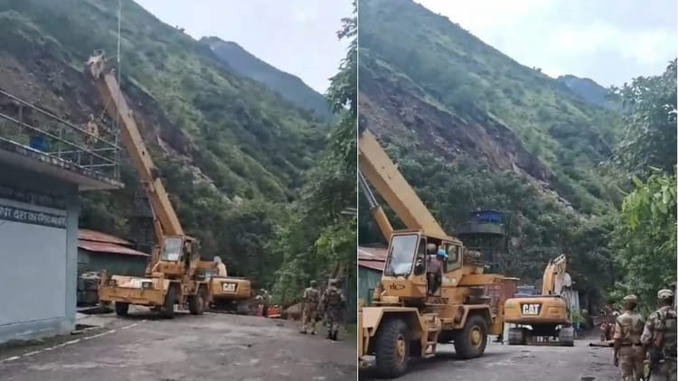 पिथौरागढ़ में बड़ा हादसा: भूस्खलन से एनएचपीसी के पावर हाउस की टनल का मुहाना बंद, फंसे 19 कर्मचारियों को निकाला
