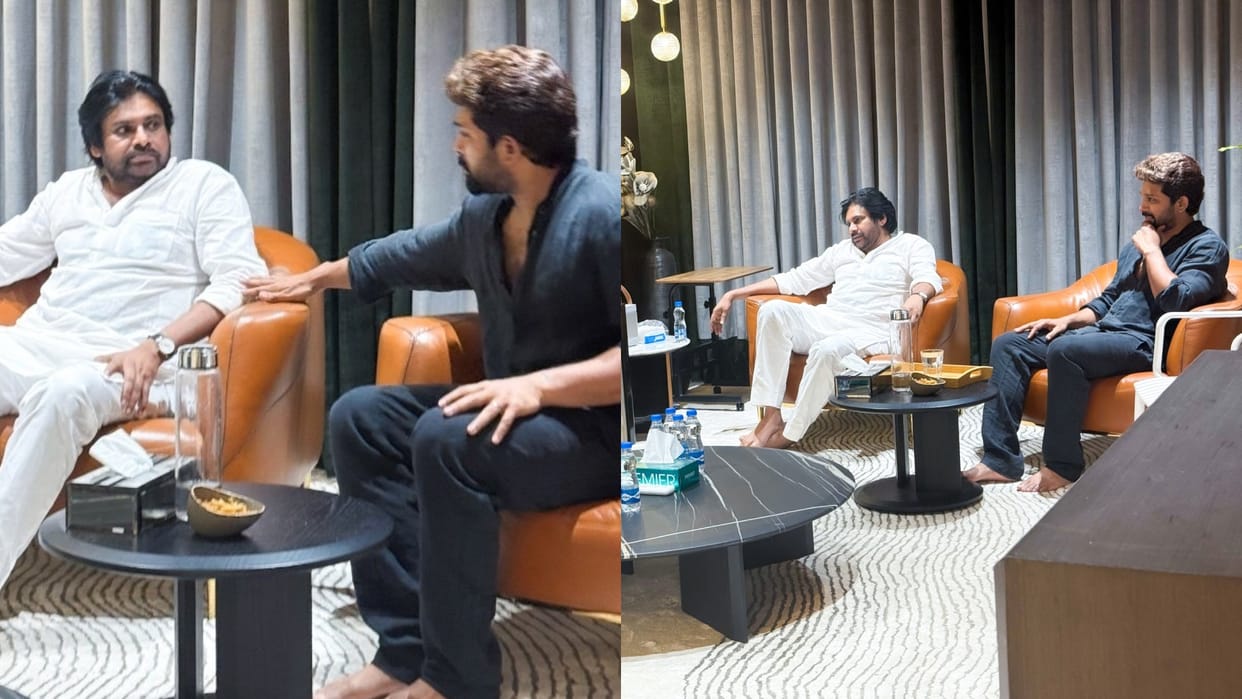 Pawan Kalyan Reached Allu Arjun House Expressed Condolences On The Death Of His Grandmother