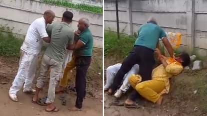 दो भाइयों में मारपीट