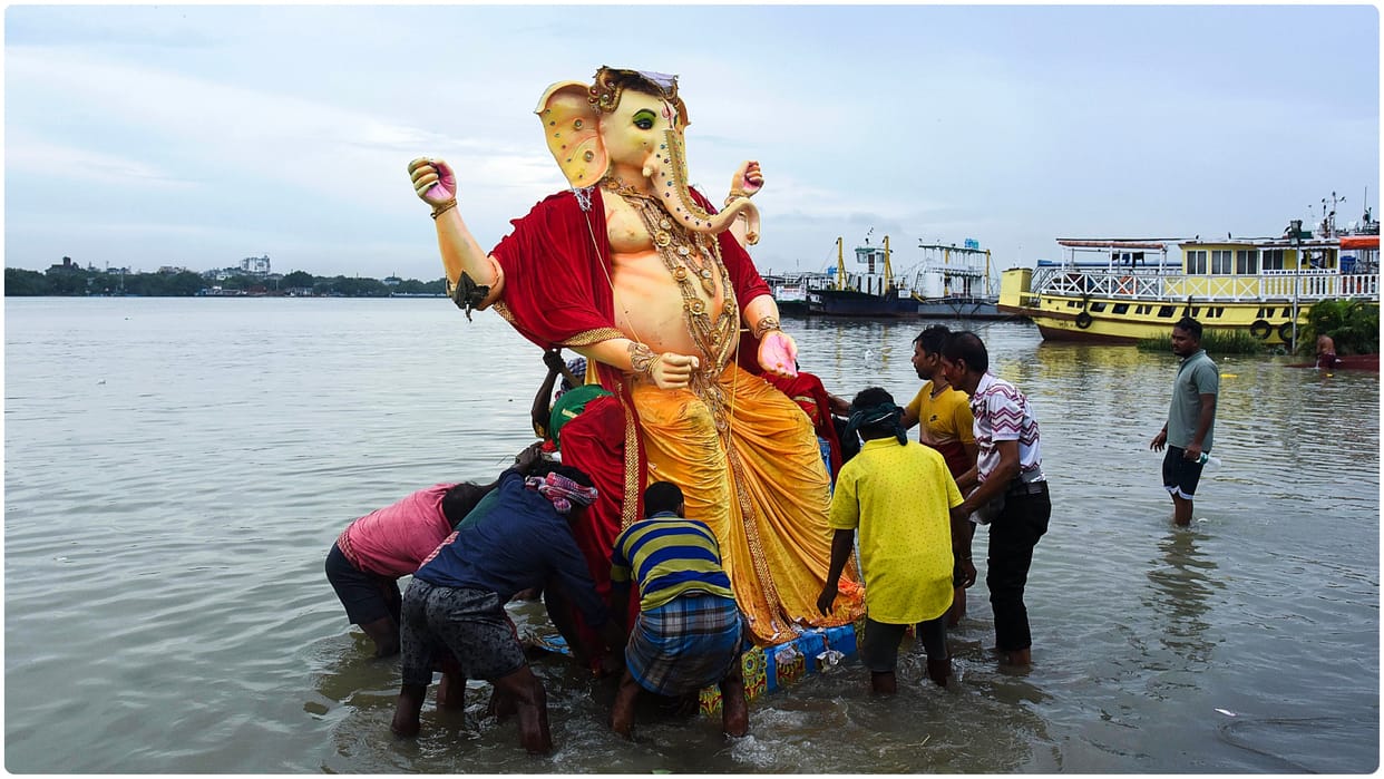 1 killed, 14 injured in clashes during Ganesh idol immersion processions in Odisha