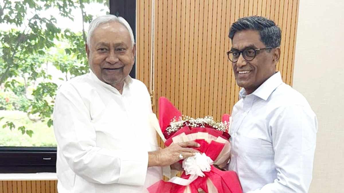 Pratyay Amrit took over as Chief Secretary of Bihar, CM Nitish Kumar congratulated him