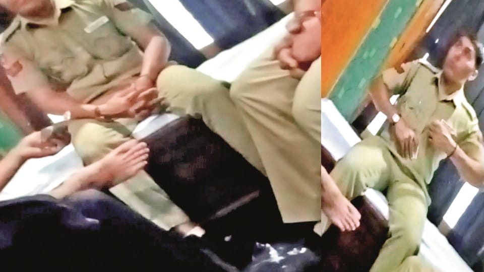 chandigarh police investigation Despite evidence employee continued to do duty in police station for 50 days