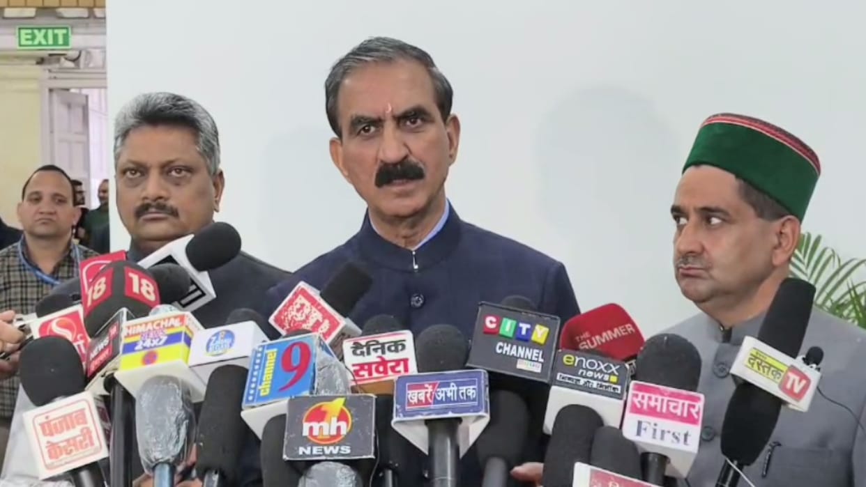 CM sukhvinder Sukhu said- Opposition is busy baking political breads in the hour of crisis