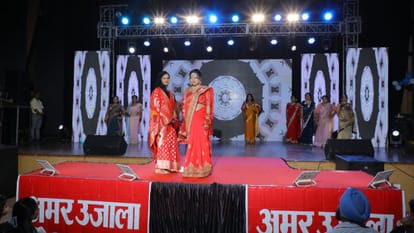 Jhansi: She spread gaiety on the fashion ramp with her style, see photos