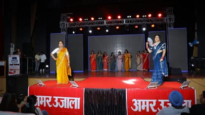 Jhansi: She spread gaiety on the fashion ramp with her style, see photos
