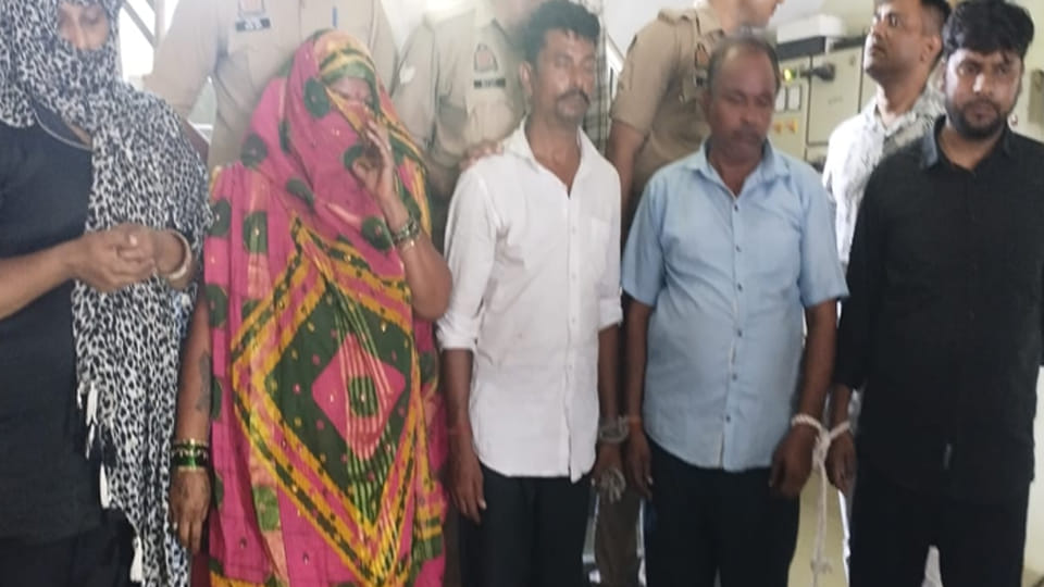 Kanpur: Anti Narcotics Force arrested five ganja smugglers, 75 kg ganja recovered