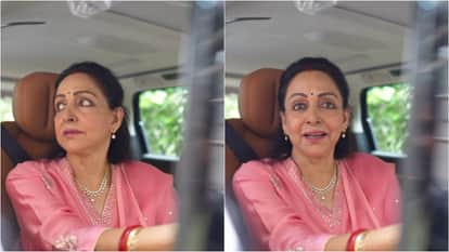 BJP MP And Actress Dream Girl Hema Malini Brings Home New Car Video Goes Viral