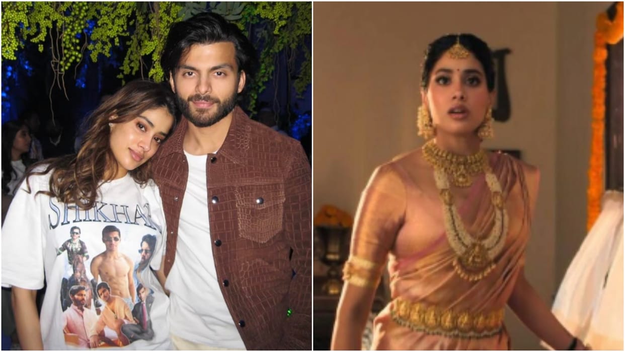 Shikhar Pahariya Calls Janhvi Kapoor His Dream And Queen He Shares Her Photo From Param Sundari