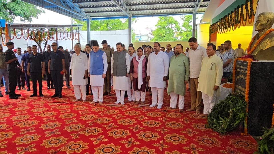 CM Pushkar Singh Dhami paid tribute to the martyrs of the Khatima firing incident