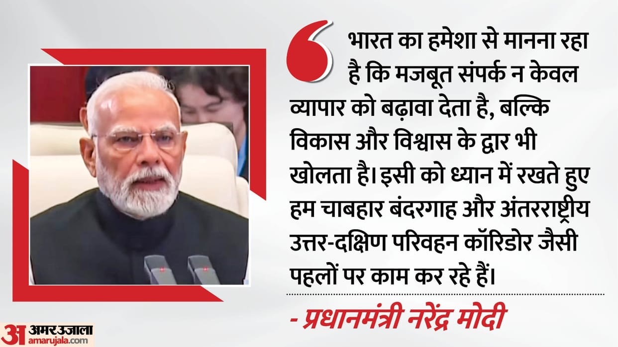 SCO Summit: 'Sovereignty territorial integrity must be respected in every Connectivity effort', PM Modi said