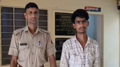 पुलिस हिरासत में आरोपी
