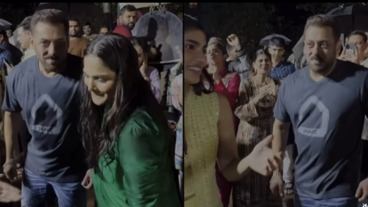 salman khan shares ganpati visarjan video family celebrations with sisters arpita alvira