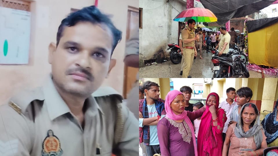 Moradabad division rain: Four people including a constable died, roads and forests submerged, alert
