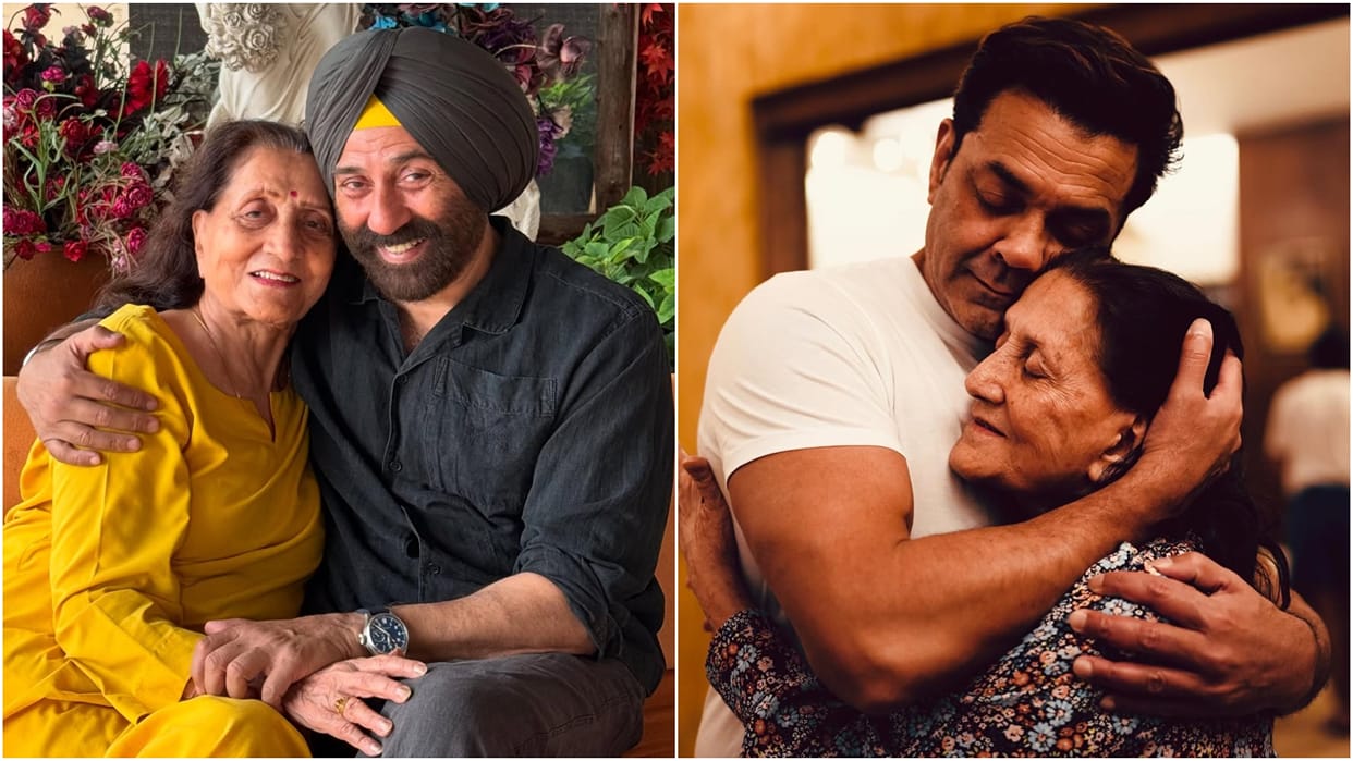 Sunny Deol And Bobby Deol Shares Unseep Pictures Of Mother Prakash Kaur On Her Birthday