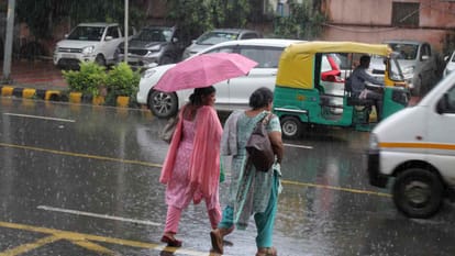 Delhi Weather Yellow Alert for Rain in Delhi-ncr Imd Warning