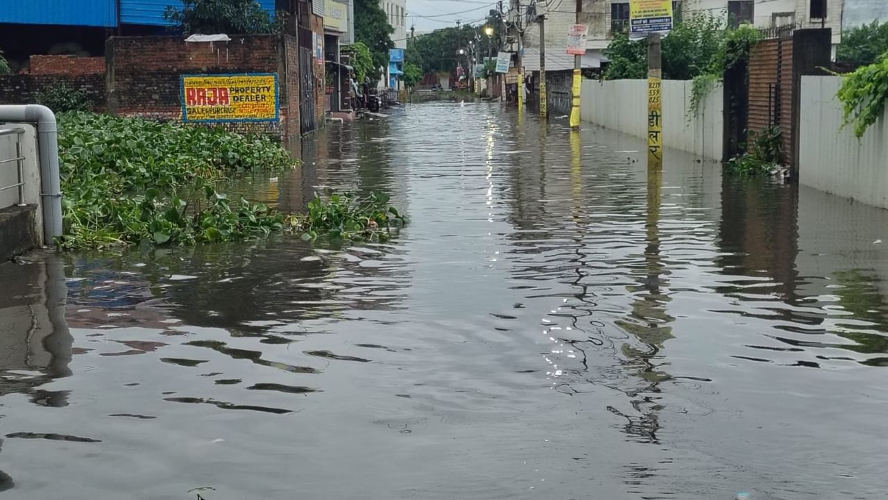 heavy rainfall on the first day of September in bareilly