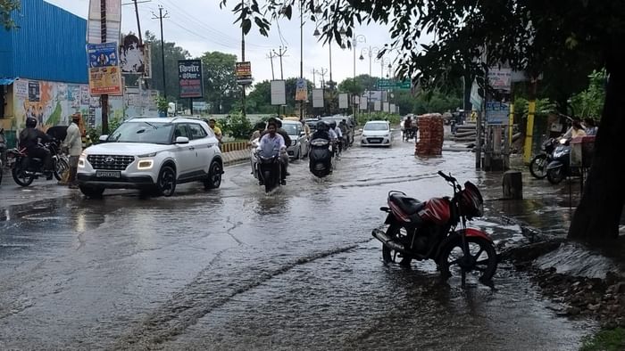 heavy rainfall on the first day of September in bareilly