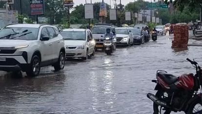 heavy rainfall on the first day of September in bareilly