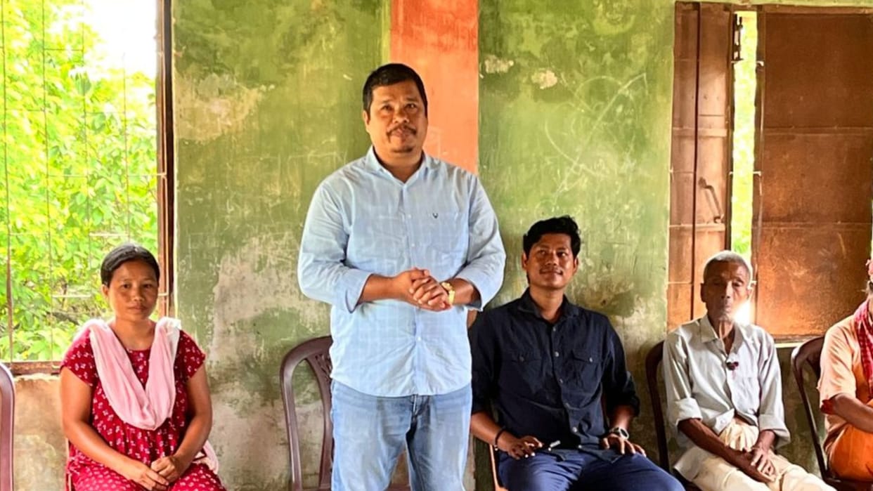 BJP ally Tipra Motha MLA Philip Reang Alleges Death Threat to him family  from Telangana Governor Son