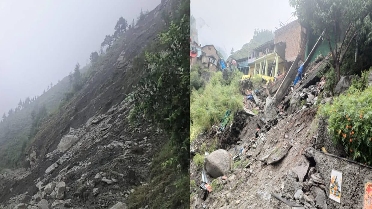 Himachal Weather: Heavy rains and landslides continue to cause devastation in the state, hundreds of roads clo