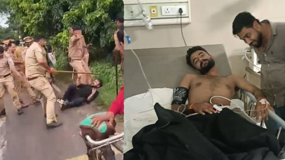 Alert declared in Barabanki after lathi charge on LLB students Akhilesh said government failure