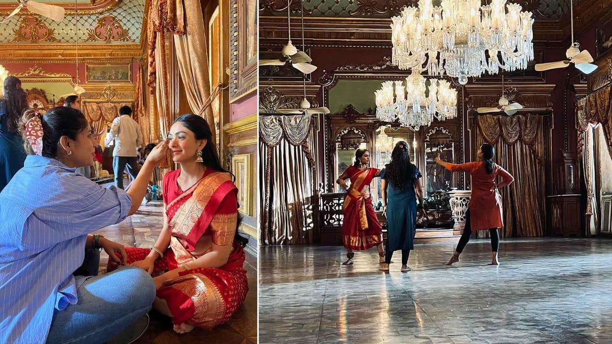 Mrunal Thakur Drops BTS From Sita Ramam says Some memories are timeless liked by fans