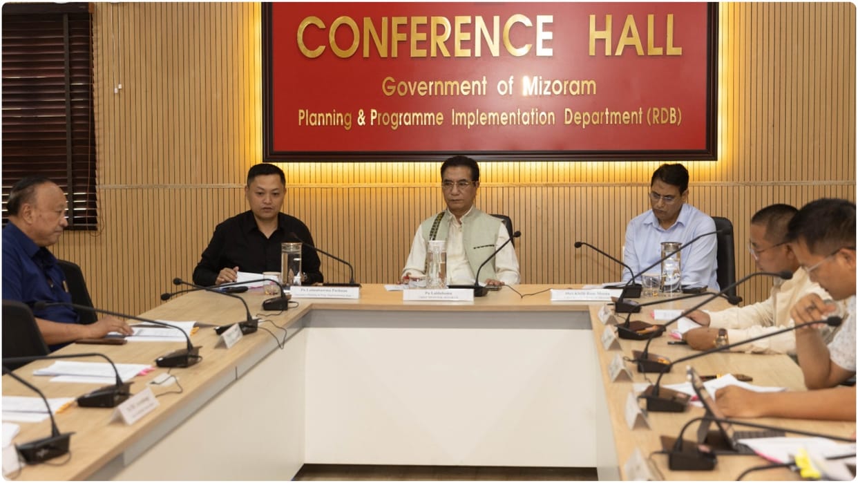 Mizoram: SCRAM meeting chaired by CM Lalduhoma, families from 700 villages in 11 districts will be benefited