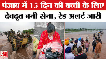 Floods in Punjab took many lives, army rescued a mother along with her 15-day-old daughter