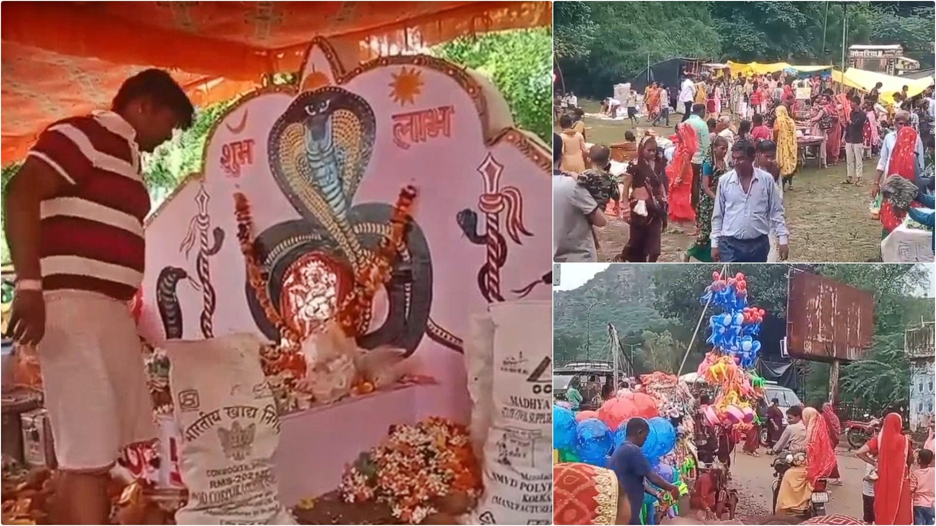 तेजा दशमी पर सवाई माधोपुर के देलवार मंदिर में उमड़े हजारों श्रद्धालु
