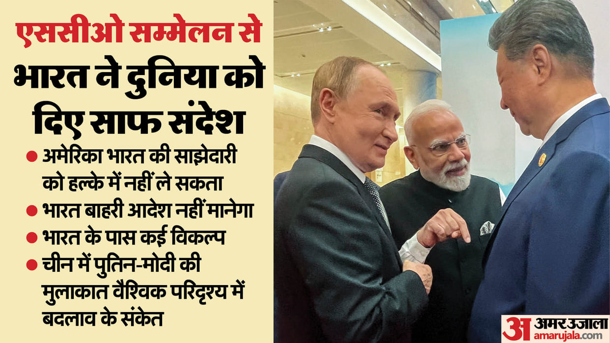 World media reaction on sco meeting pm modi china russia bonding clear massage to america