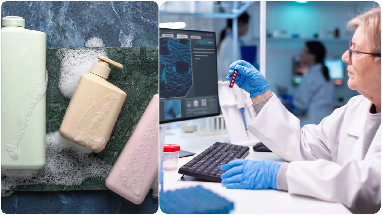 study says cancer causing agents formaldehyde Found in Soaps Lotions and personal-care products