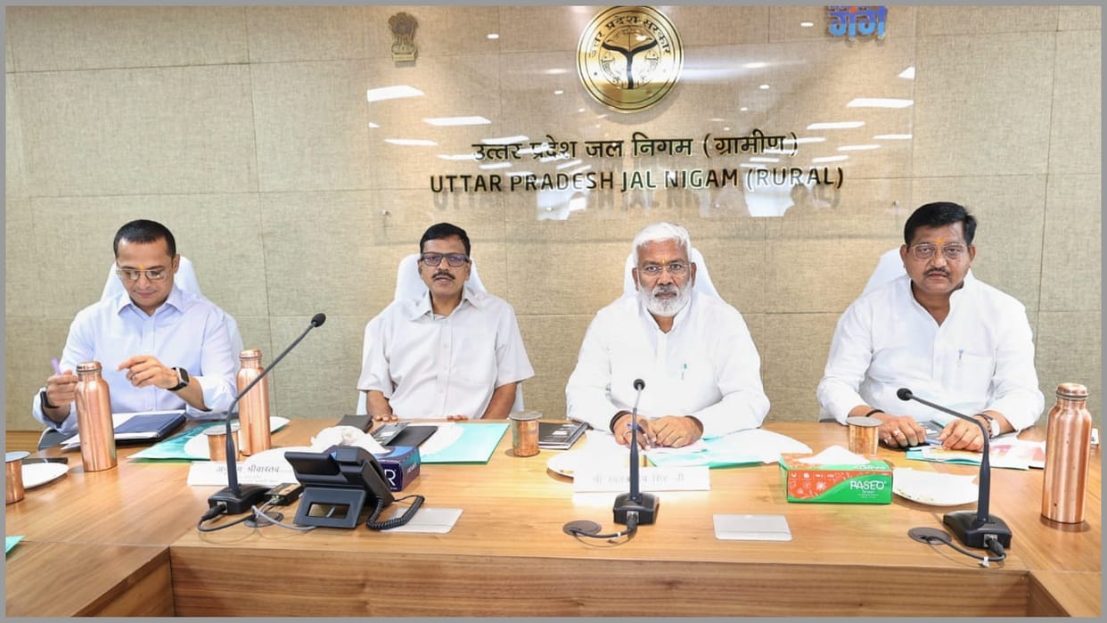 Uttar Pradesh Jal Shakti Minister Swatantra Dev Singh directions to officers for Water supply ensurance