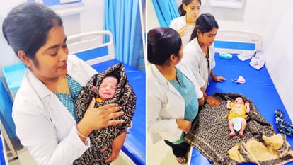 abandoned newborn was found in Nishat Hospital when staff gave mobile number of mother director picked up