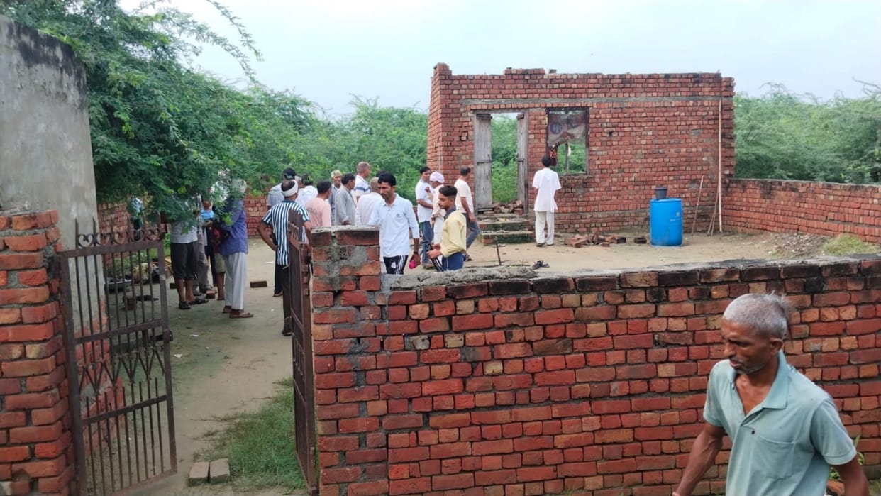 Roof of house collapsed due to rain, six buried; 3 minor girls died; Incident of Kalinga accident in Bhiwani
